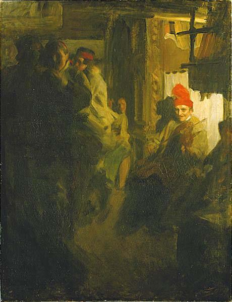 Anders Zorn Dans i Gopsmor, oil painting image